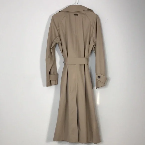NWT Peserico Double Breasted Trench Coat